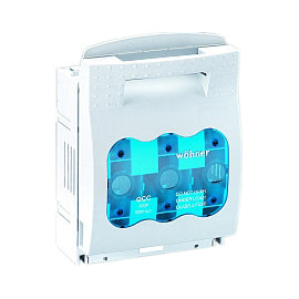 Foto: Halter für zylindrische Sicherungen, Klemme 150mm²