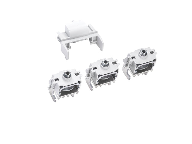 Foto: Montageset mit 3 Klemmbügel für Größe 1 - 3