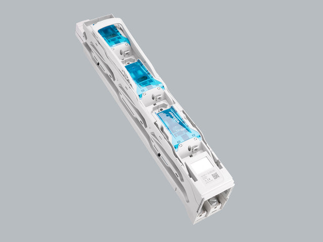 Foto: NH-Lastschaltleiste Größe 2, mit Sicherungsüberwachung