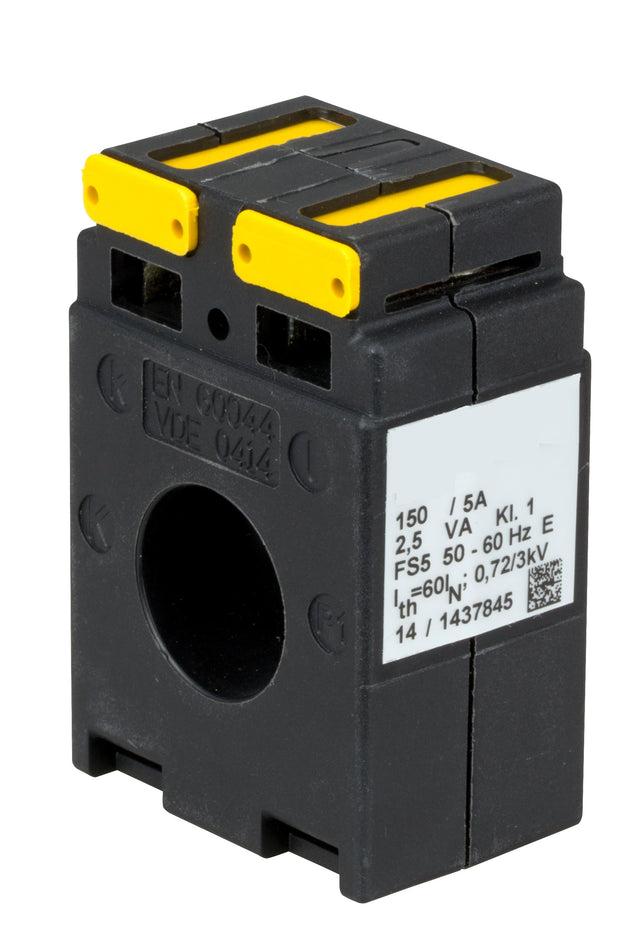 Foto: Stromwandler 150/5A, 1,5VA, für NH Leiste Gr. 00