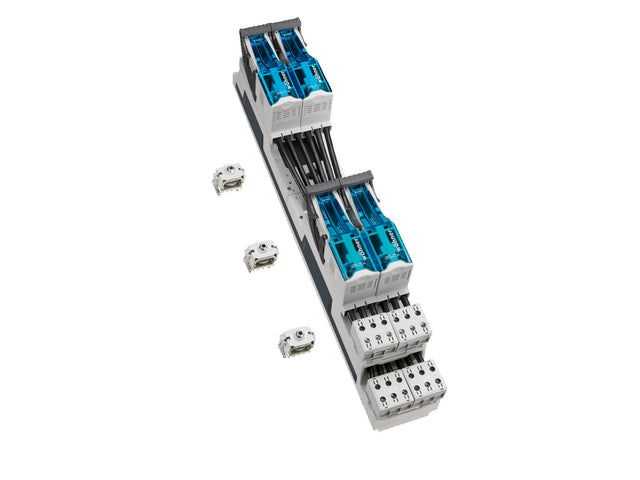 Foto: Modul 4x NH-Sicherungslasttrennschalter, 3-polig, Klemmkont.