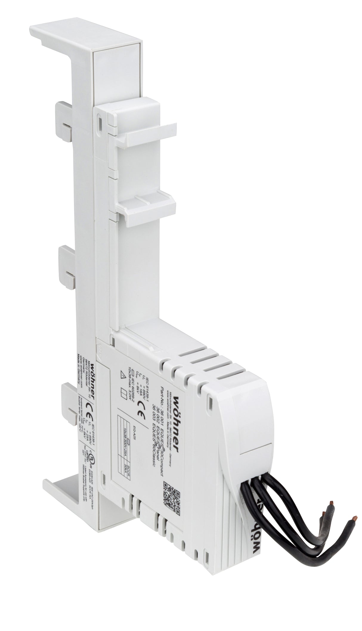 Sammelschienenadapter 16A für Überwachungsrelais 22,5mm