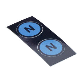 Foto: Bezeichnungsschild N blau