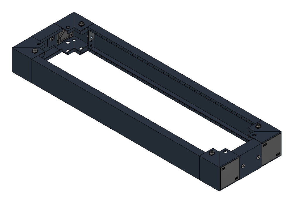 SORAX Sockel, B=300xT=1.000xH=100mm, RAL9005