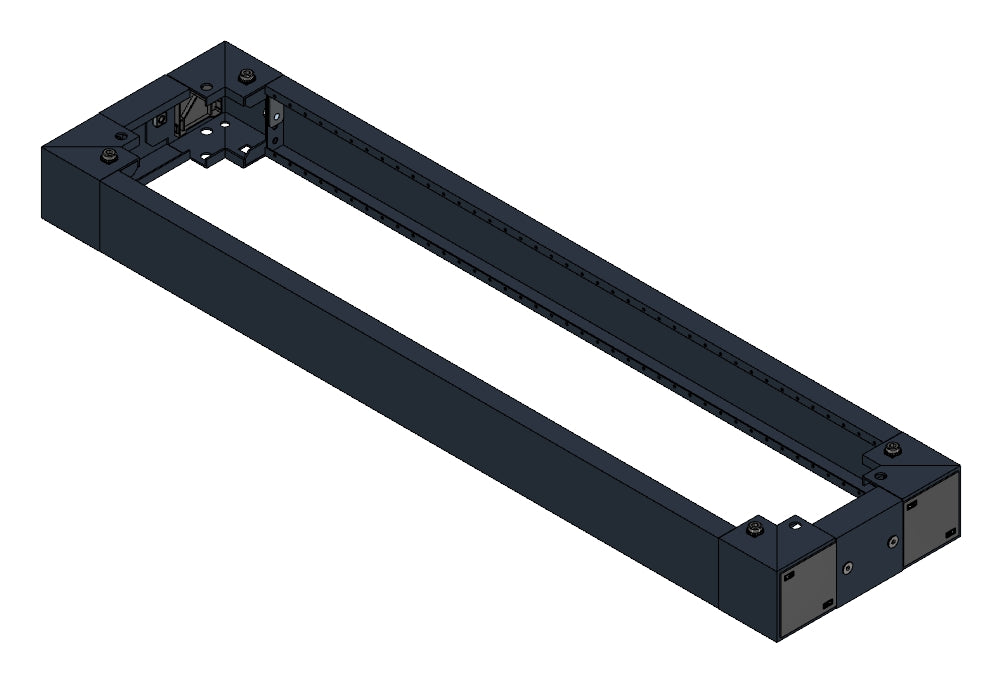 SORAX Sockel, B=300xT=1.200xH=100mm, RAL9005