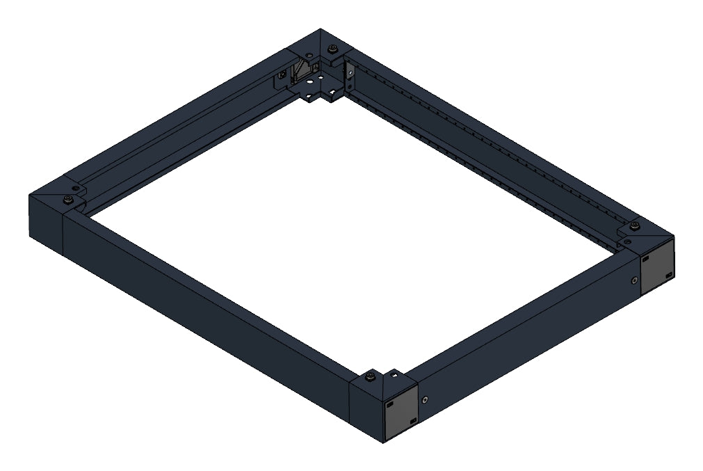 SORAX Sockel, B=800xT=1.000xH=100mm, RAL9005