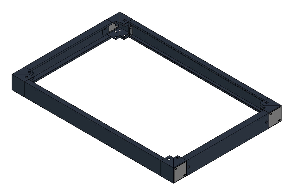 SORAX Sockel, B=800xT=1.200xH=100mm, RAL9005