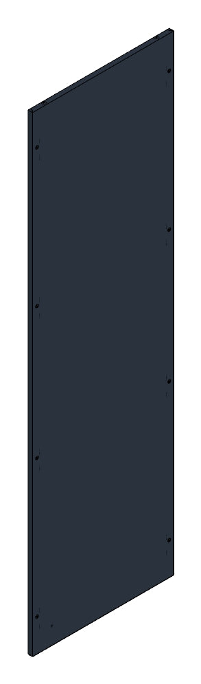 SORAX Rückwand IP54, B=600xH=2.000mm, RAL9005