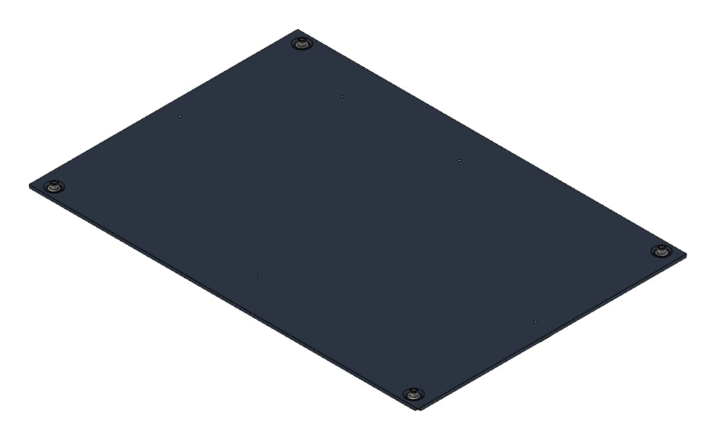 SORAX Dachabdeckung IP54, B=800xT=1.200mm, RAL9005