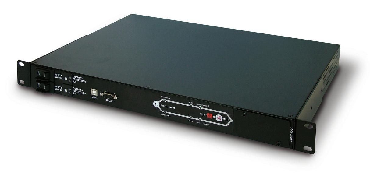 Multi Switch ATS 16A 3300VA 2 Eingänge 3 Ausgänge- RS232
