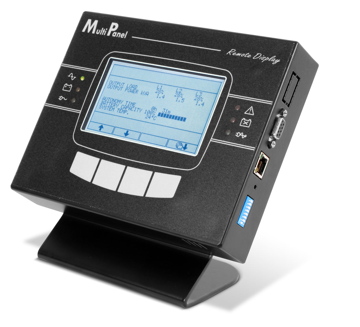 Fernanzeigetableau für USV mit Grafikdisplay und RS232