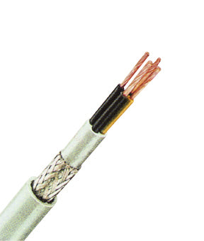 H05VVC4V5-K 2x0,75 PVC-Steuerleitung geschirmt, ölbeständig