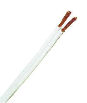 (N)YFAZ 2x1 weiß, PVC Zwillingsleitung feindrähtig