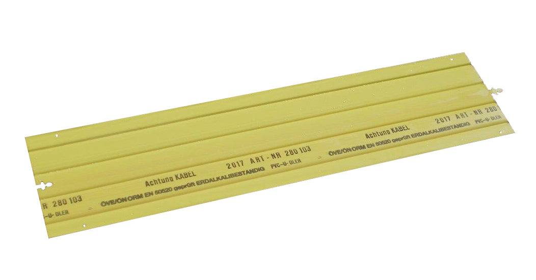 Kabelabdeckplatte neutral - KAP 250 (Breite), Material PE