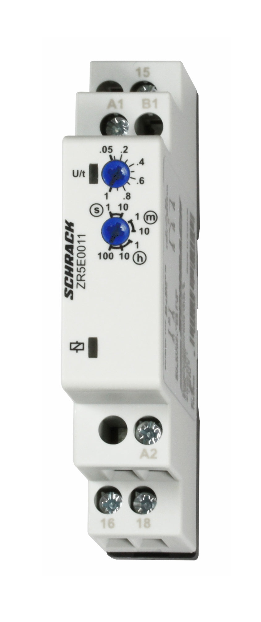 Monofunktionsrelais esv., 24-240VAC/DC, 1 Wechsler, 8A/250V