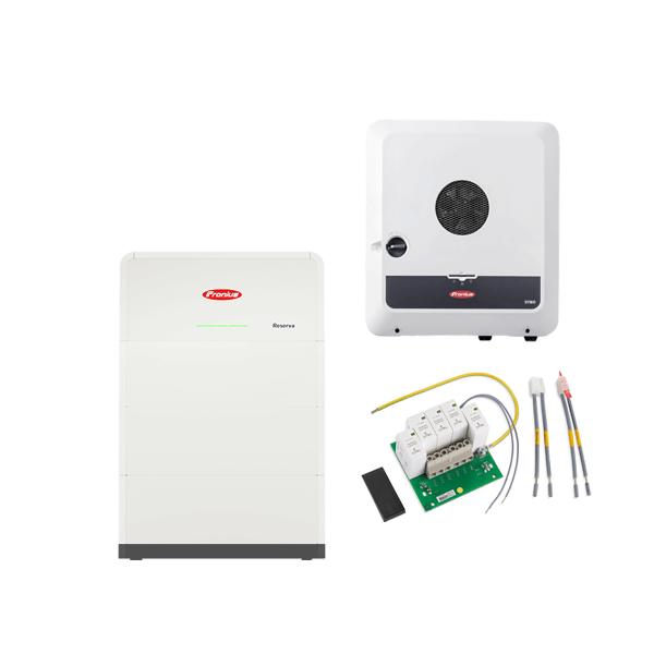 Fronius Symo GEN24 5.0 Plus mit Reserva 9.5 und DC-Überspannungsschutz