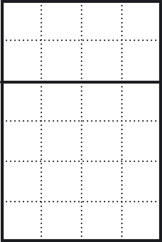 SIEDLE Gehäuse 24f AP ws alu BGA 611-4/6-0 W 431x631x150mm