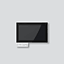SIEDLE Video-Innenstation Bus AP PAL ws AXIOM A 151-10 W 177,8mm 185x144x18mm