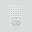 SIEDLE Freisprechtelefon LAN UP ws AFS 870-0 W 79x133x23mm TüröffnAutom