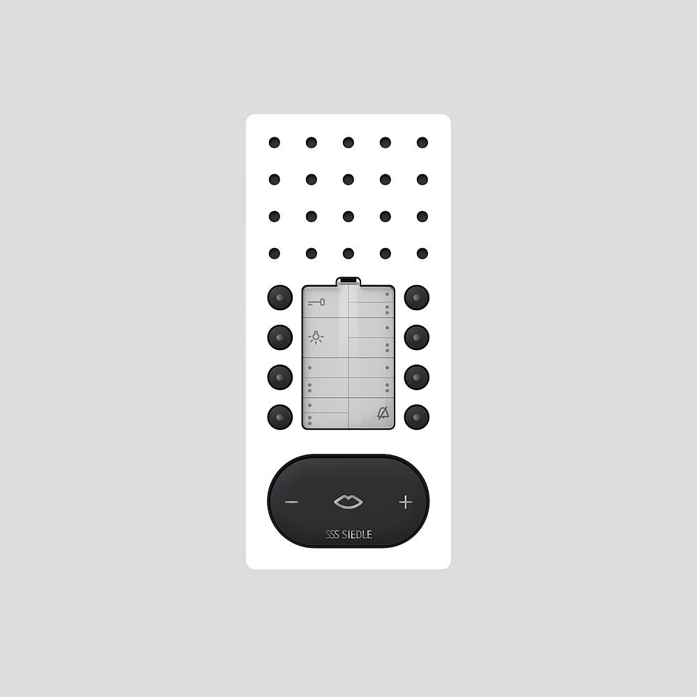 SIEDLE Freisprechtelefon Bus AP ws Comfort BFC 850-0 WH/S 91x201x27mm
