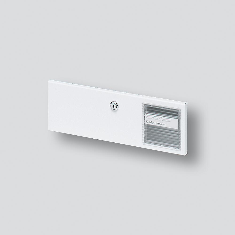 SIEDLE Briefkasten Stahlbl ws BKV 611-3/1-0 W