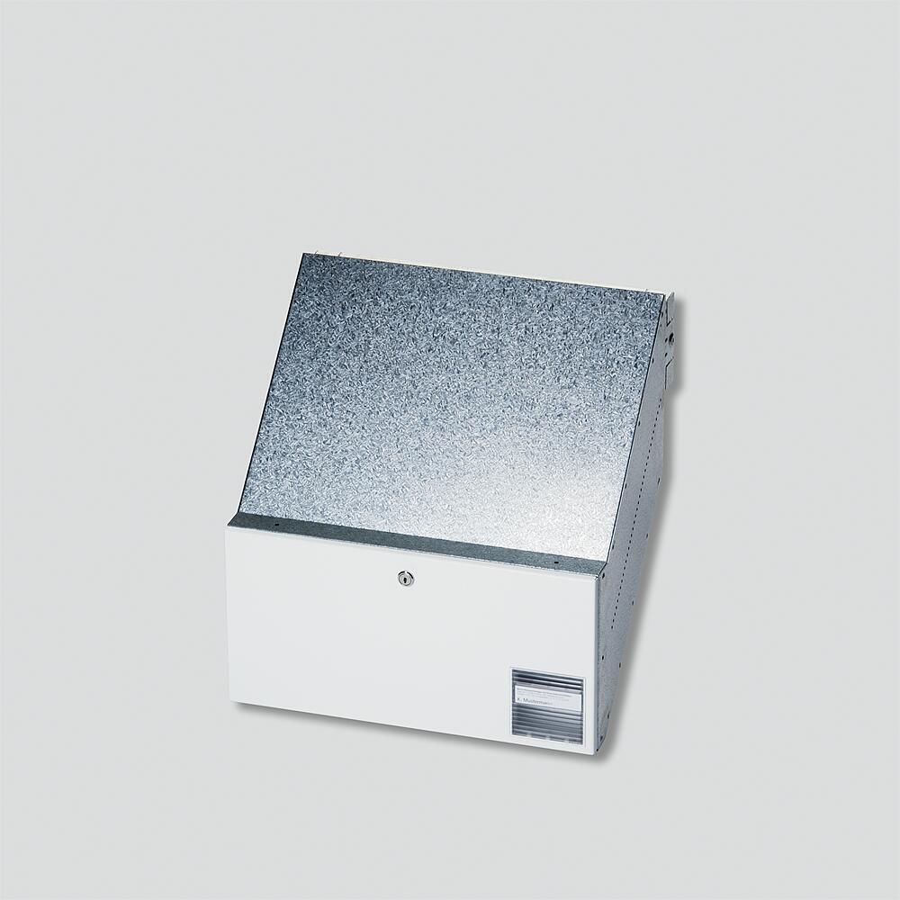 SIEDLE Briefkastenblende 1f ws ST BKV 611-4/2-0 W 400x100x440mm
