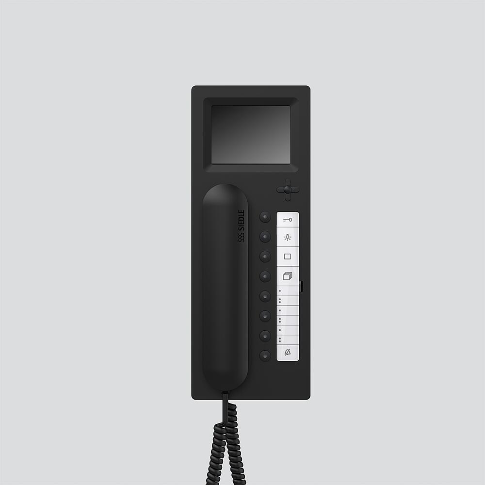 SIEDLE Haustelefon LAN AP 88mm sw AHT 870-0 S 106x278x51mm TüröffnAutom