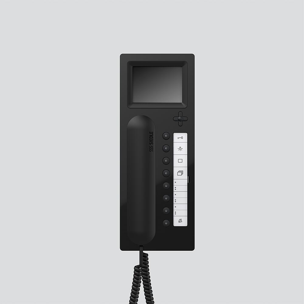 SIEDLE Haustelefon AP 88mm sw Access AHT 870-0 SH/S 106x278x51mm