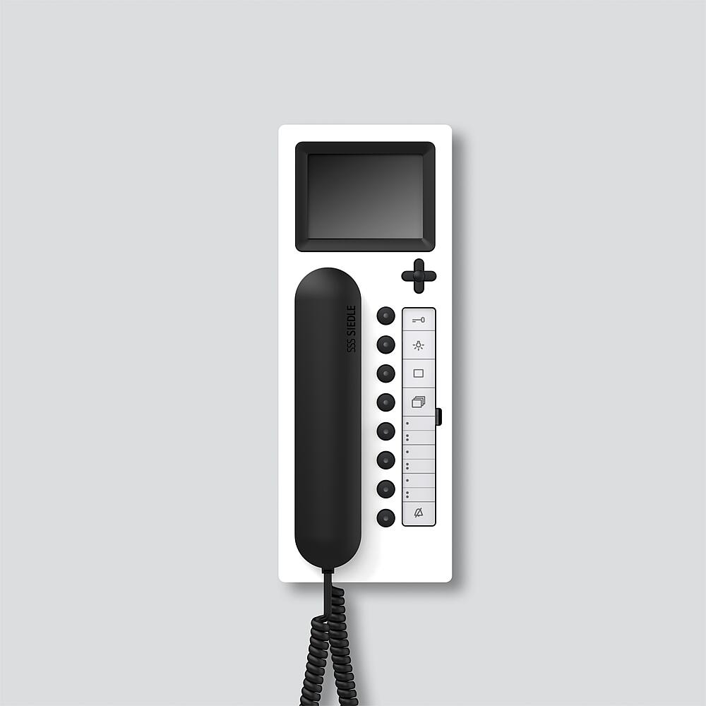 SIEDLE Haustelefon LAN AP PAL 88mm ws Access AHTV 870-0 WH/S 106x278x51mm