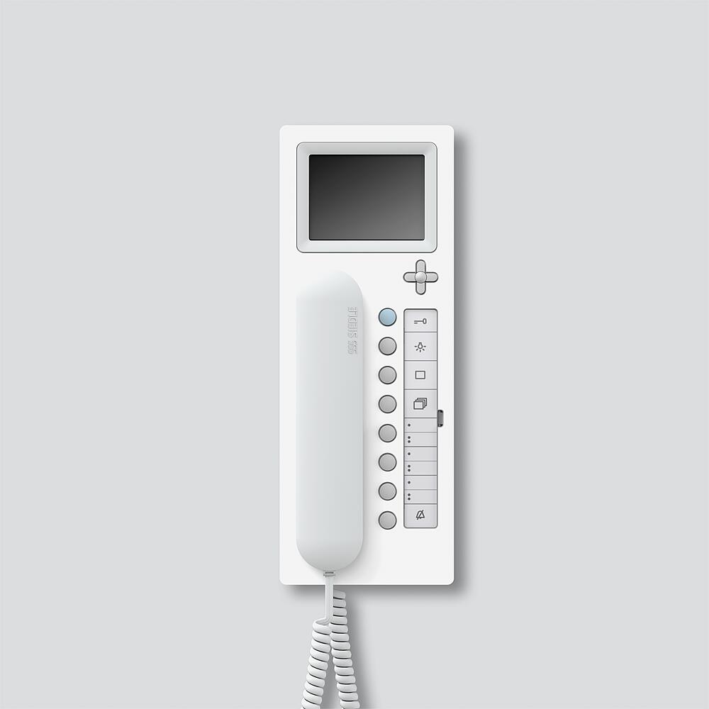 SIEDLE Haustelefon LAN AP PAL 88mm ws AHTV 870-0 WH/W 106x278x51mm