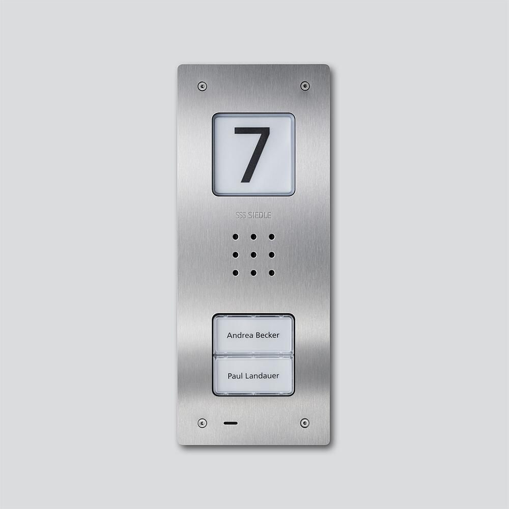 SIEDLE Gehäuse 2f UP edst VA CAU 850-2-0 E 110x273x48mm