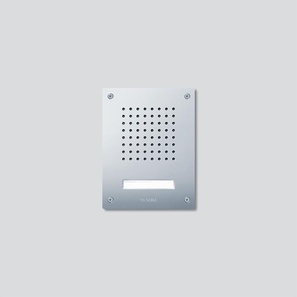 SIEDLE Türstation UP edst 1RT 6+n m.Abd Classic CL 111-1 R-02 Vandal.Schutz