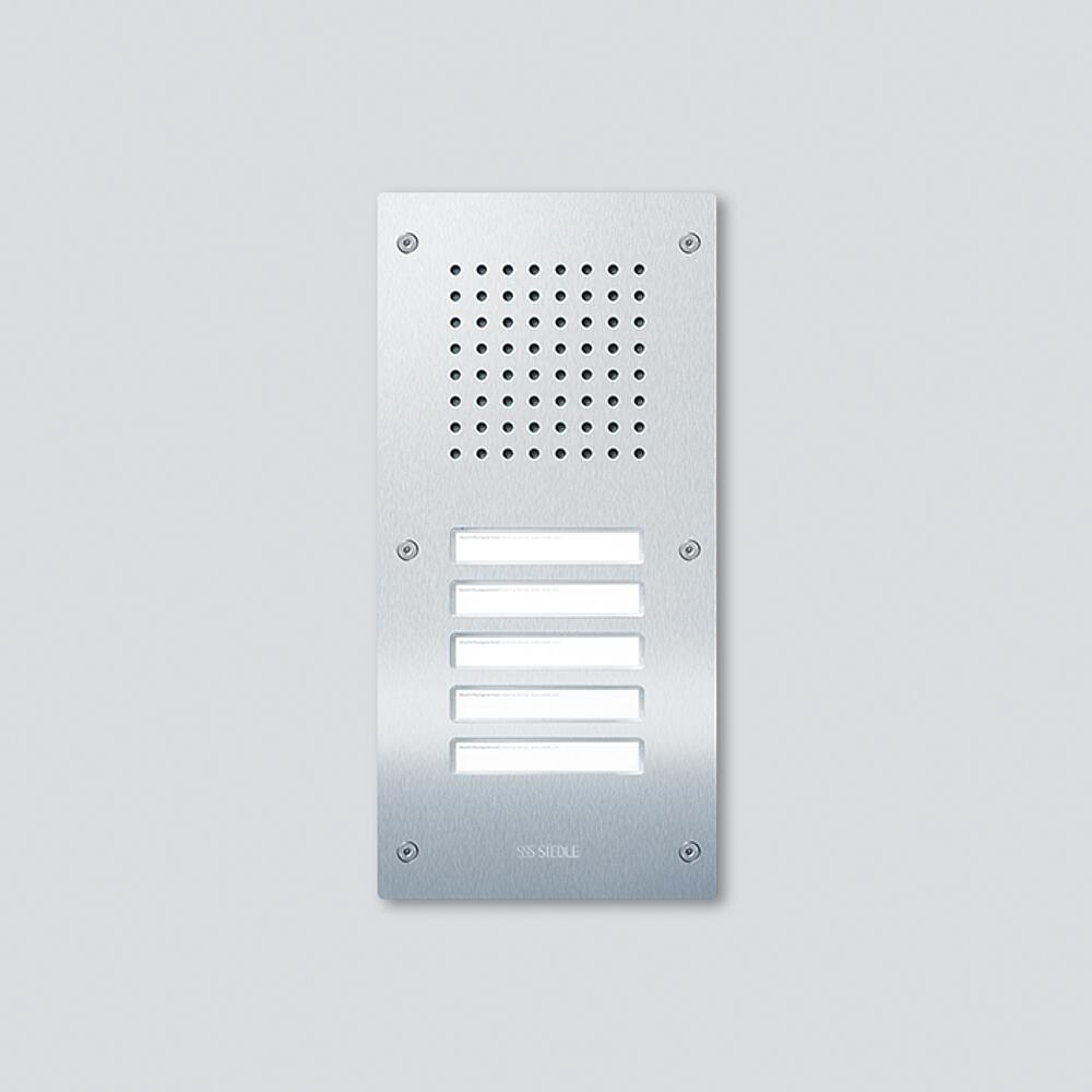 SIEDLE Türstation UP edst 5RT 1+n m.Abd Classic CL 111-5 N-02 Vandal.Schutz
