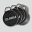 SIEDLE RFID-Transponder 13,56MHz 25mm SKT 600-0/10 EEPROM 35x44x4,5mm 35mm