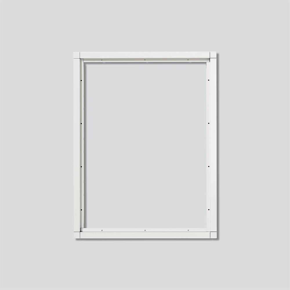 SIEDLE Rahmen-Türstation 12f UP ws alu KR 611-4/3-0 W 431x331x38mm