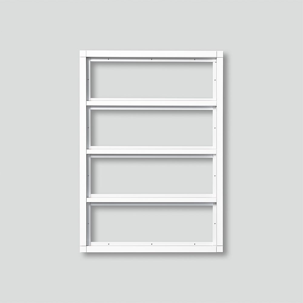 SIEDLE Rahmen-Türstation 12f UP si alu KR 613-4 SM 331x465x15mm