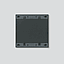 SIEDLE Montageplatte 1f AP sw Kst OSM 0001 DG