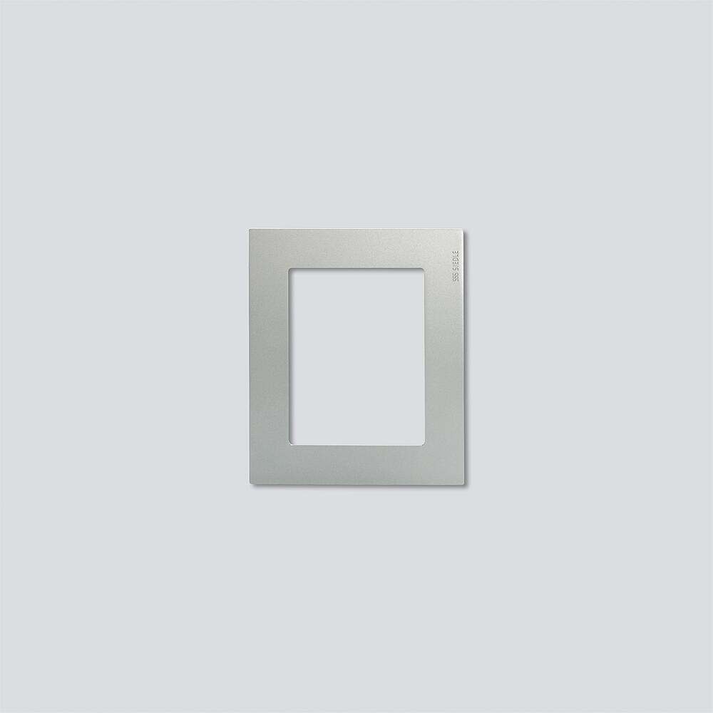 SIEDLE Putzblende 1f AP si alu Vario VA/NB 611-1/1-0 SM 170x202x2mm