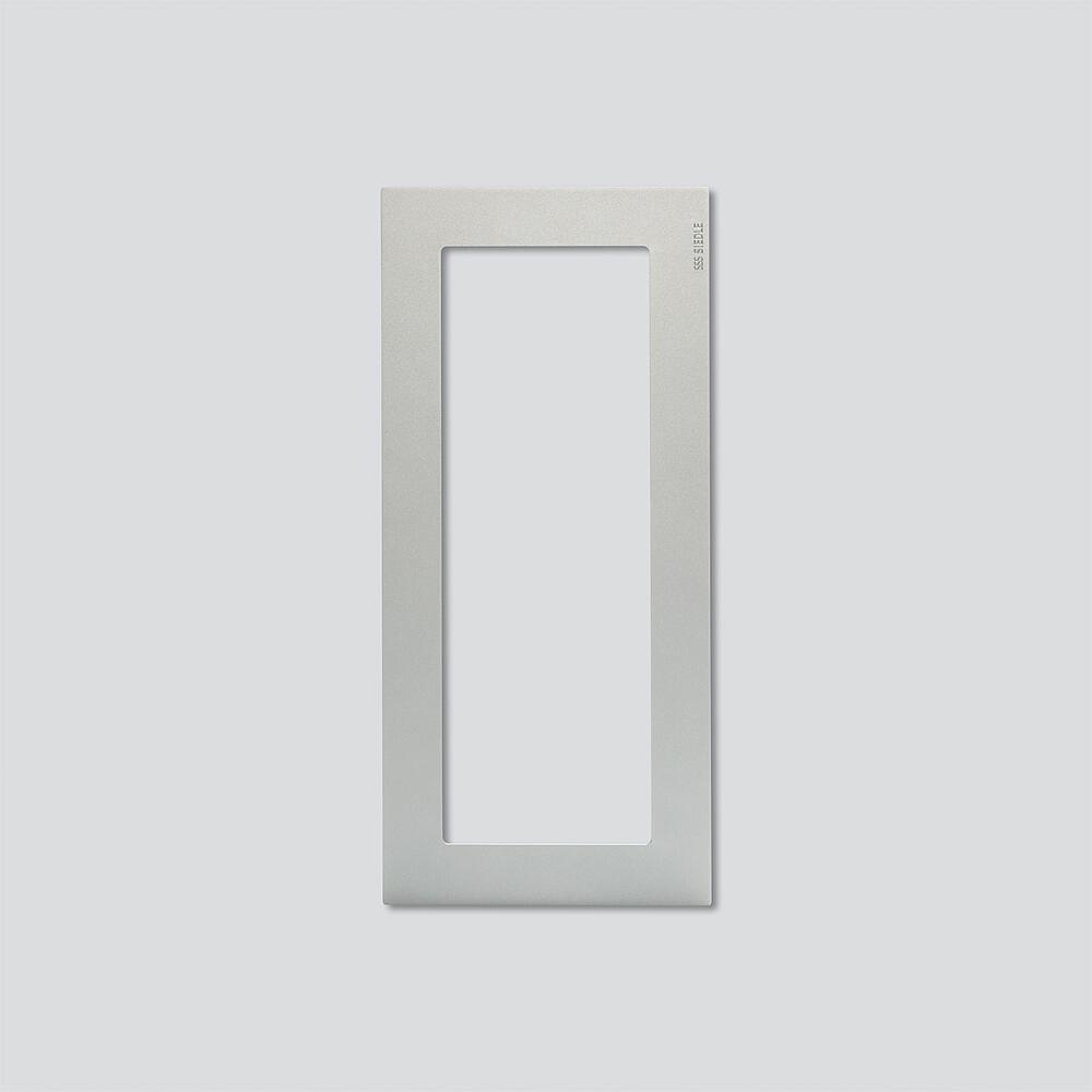 SIEDLE Putzblende 3f AP si VA Vario VA/NB 611-3/1-0 SM 170x370x2mm