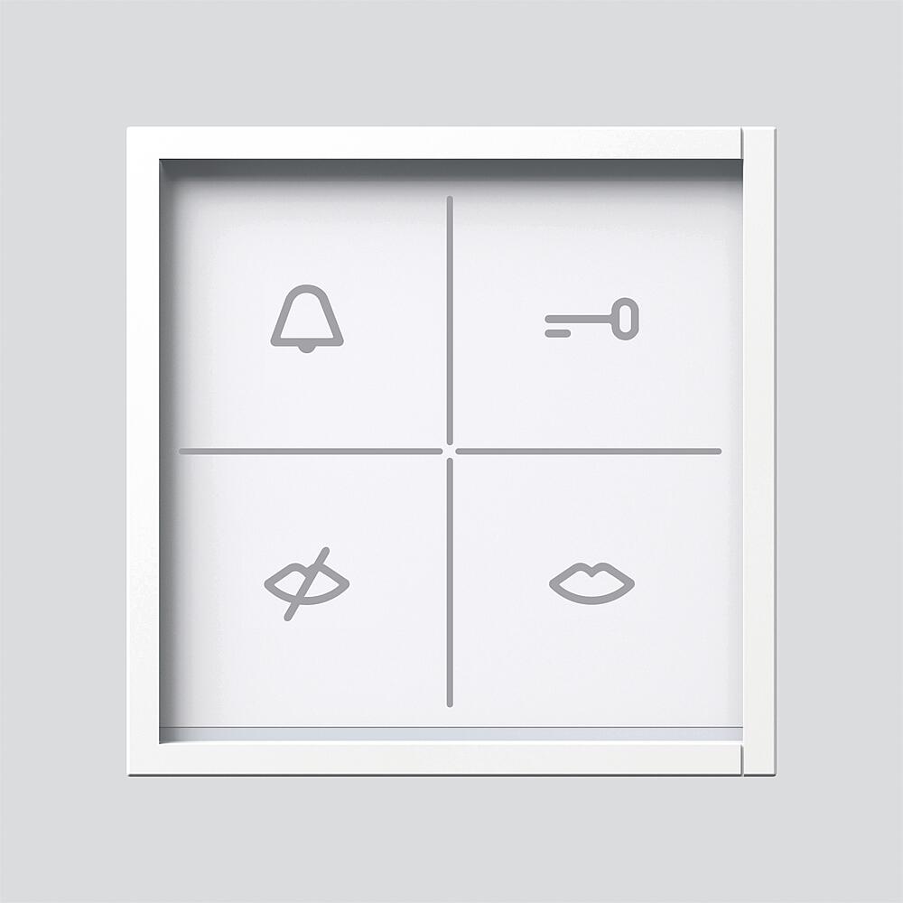 SIEDLE Infomodul ws 99x99x26mm ZAM 670-0 W