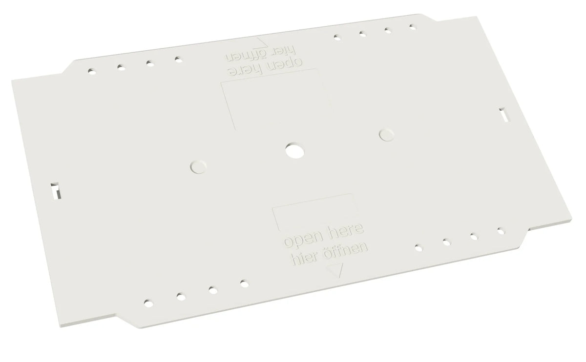 LWL Spleißkassettendeckel, weiß, passend zu HSELSZSK01 (10er-Pack)