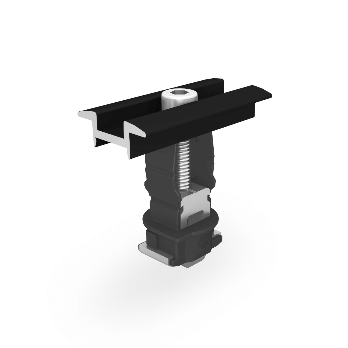 K2 Clamp MC Set 25-40mm, schwarz-eloxiert, Mittelklemme