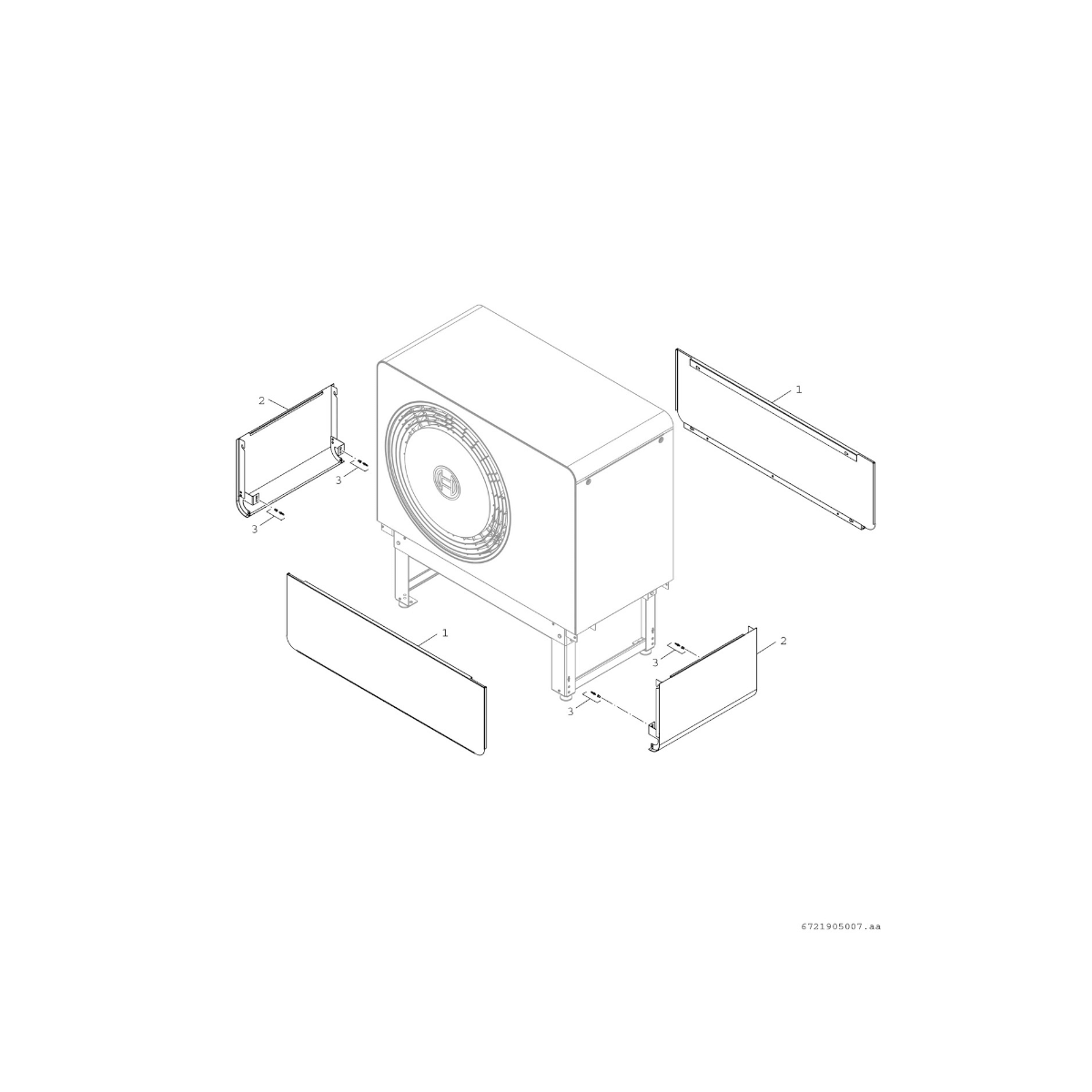 Bosch Designverkleidung für Montagesockel klein