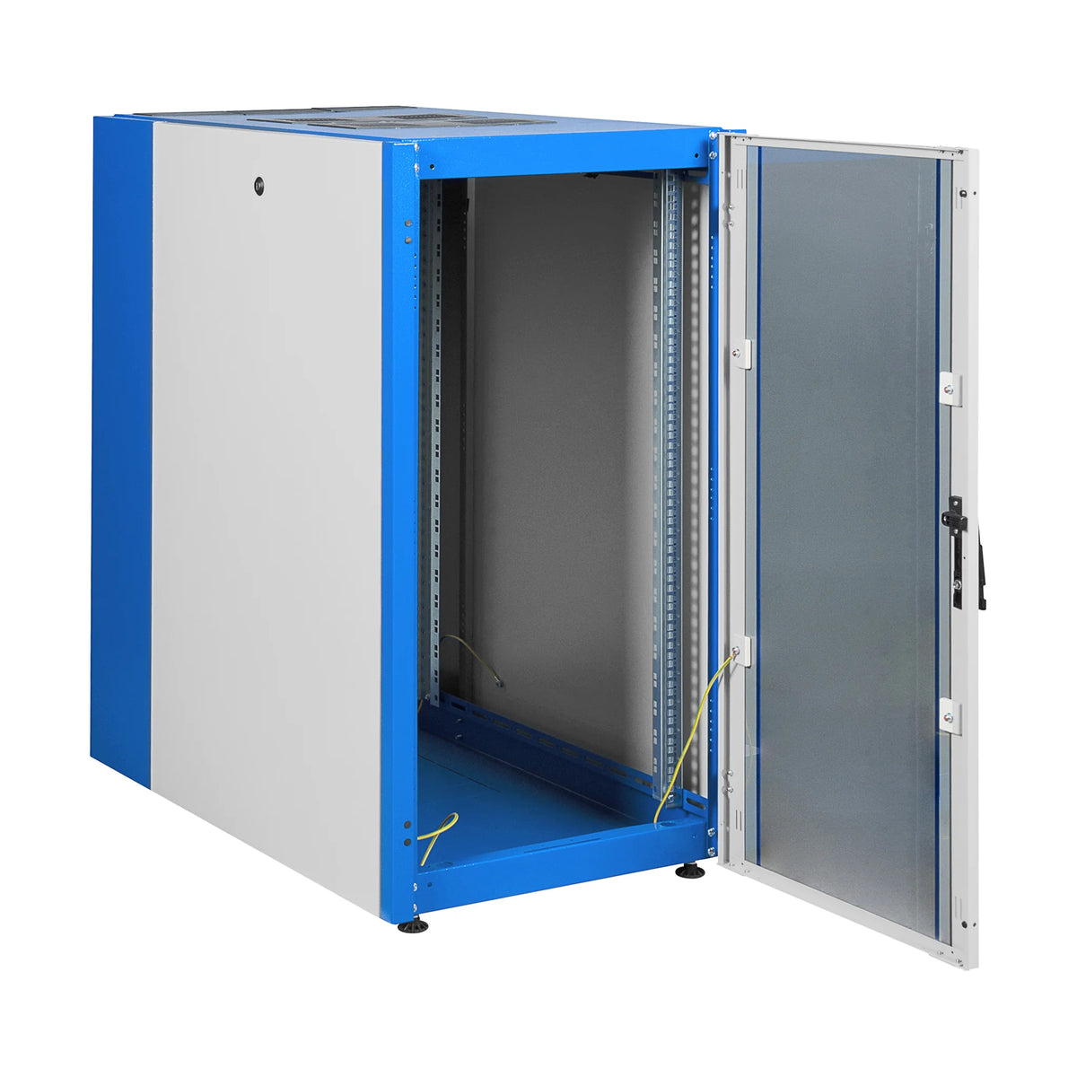 Netzwerk-Standschrank S-RACK, B=600 H=1121 T=1000, 19" 22HE