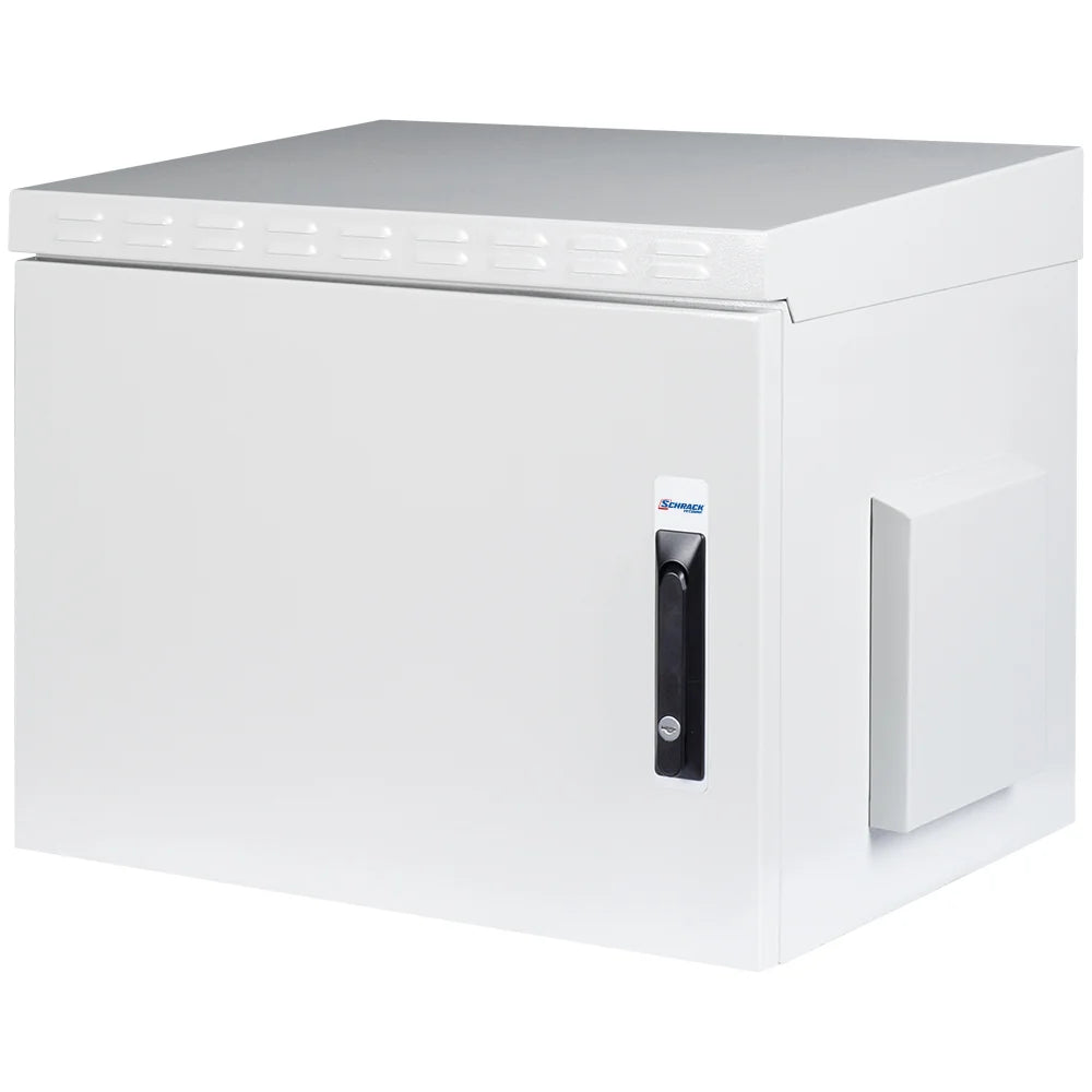 Netzwerk-Wandschrank IP55 Outdoor, B600 H579 T450mm, 19" 9HE