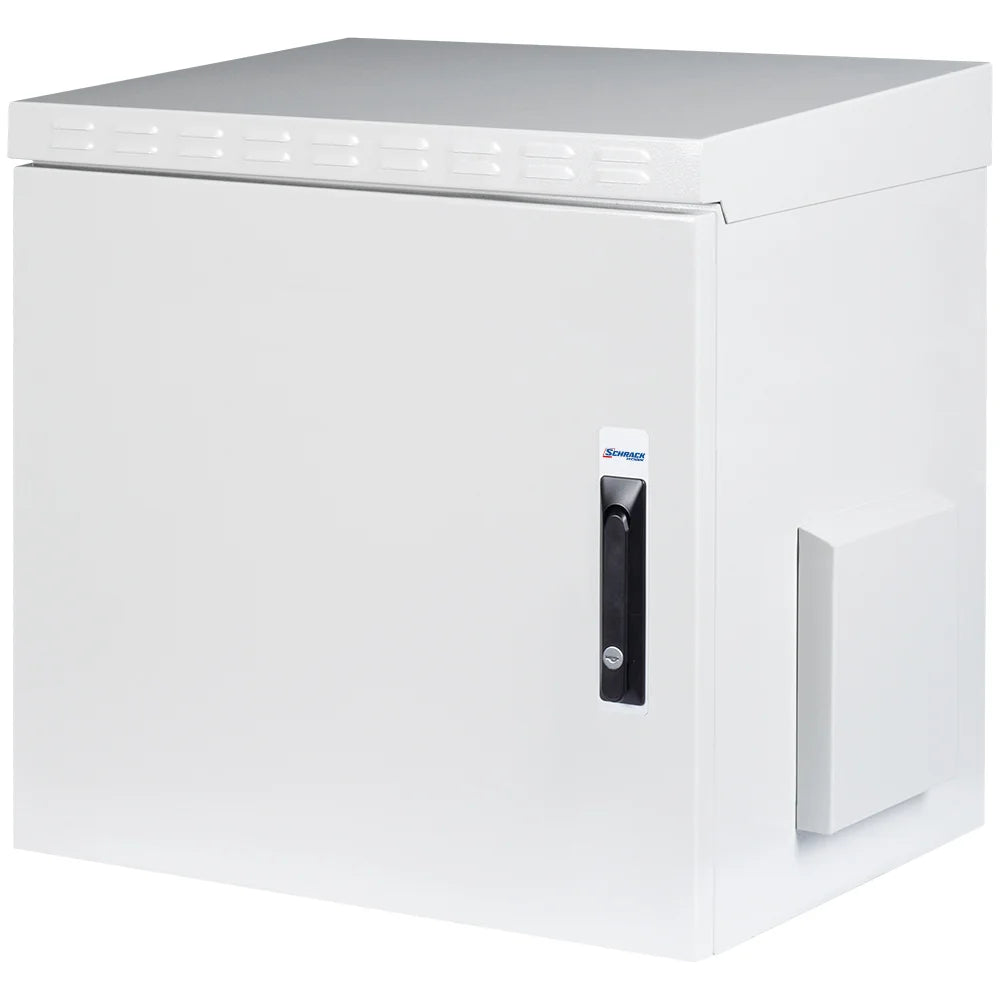 Netzwerk-Wandschrank IP55 Outdoor, B600 H713 T450mm 19" 12HE