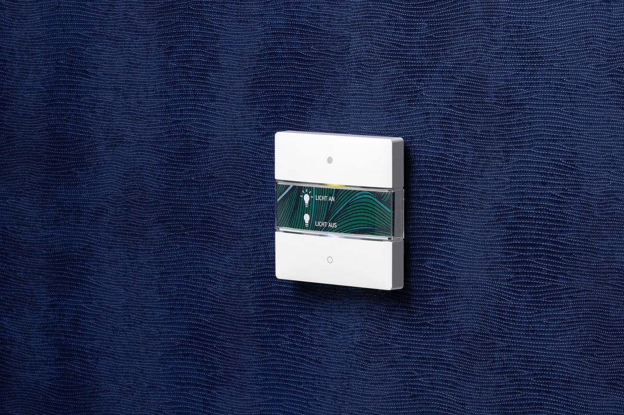 THEBEN Tastsensor KNX AP ws mt 2f 2pkt LUXORliving iON2 inkl.Ankoppl LED