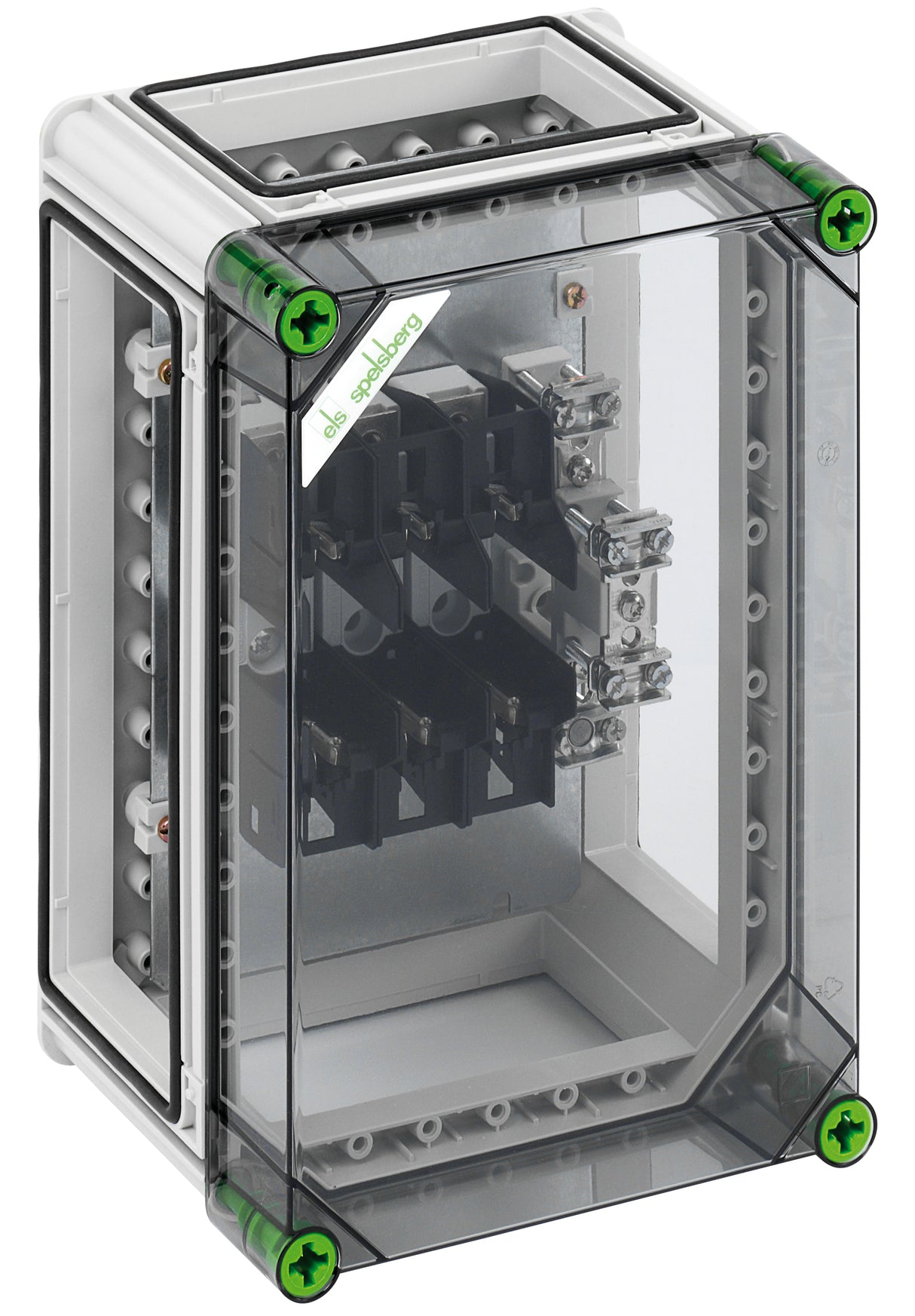 SPELSBERG Sicherungsgehäuse 160A IP65 GTS 101 NH-Sich uni Kst m.transpDeckel