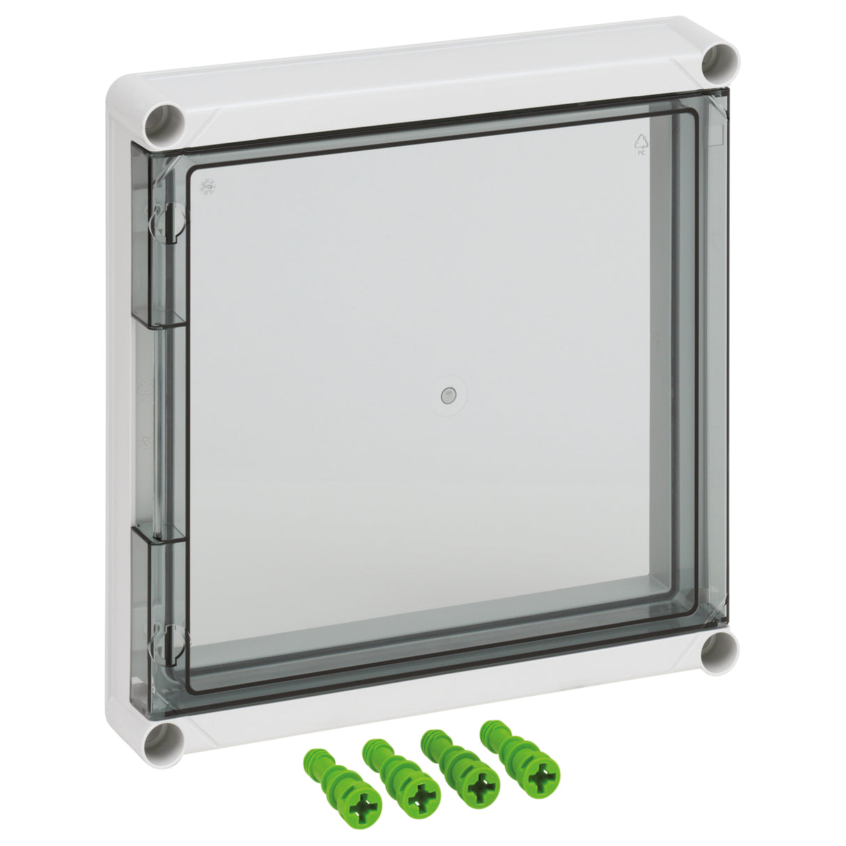 SPELSBERG MontDeckel AP 320x320x50mm tra GDK 2-KT schraub rechteck