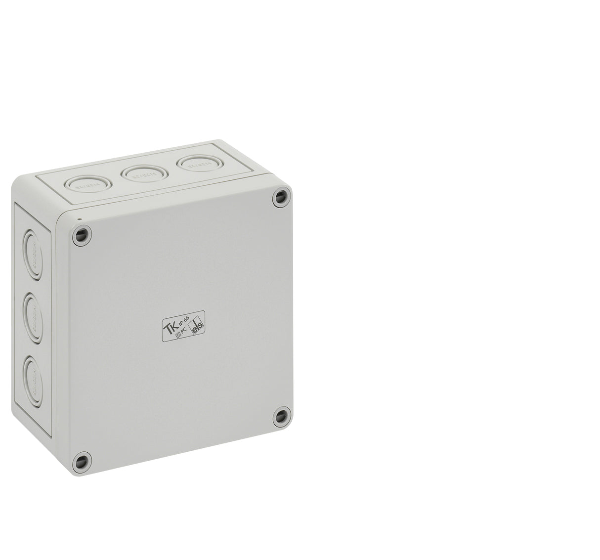 SPELSBERG Leergehäuse Kst IP66 ET63mm TK PC 1313-7-m B130xH130xT75mm geschl